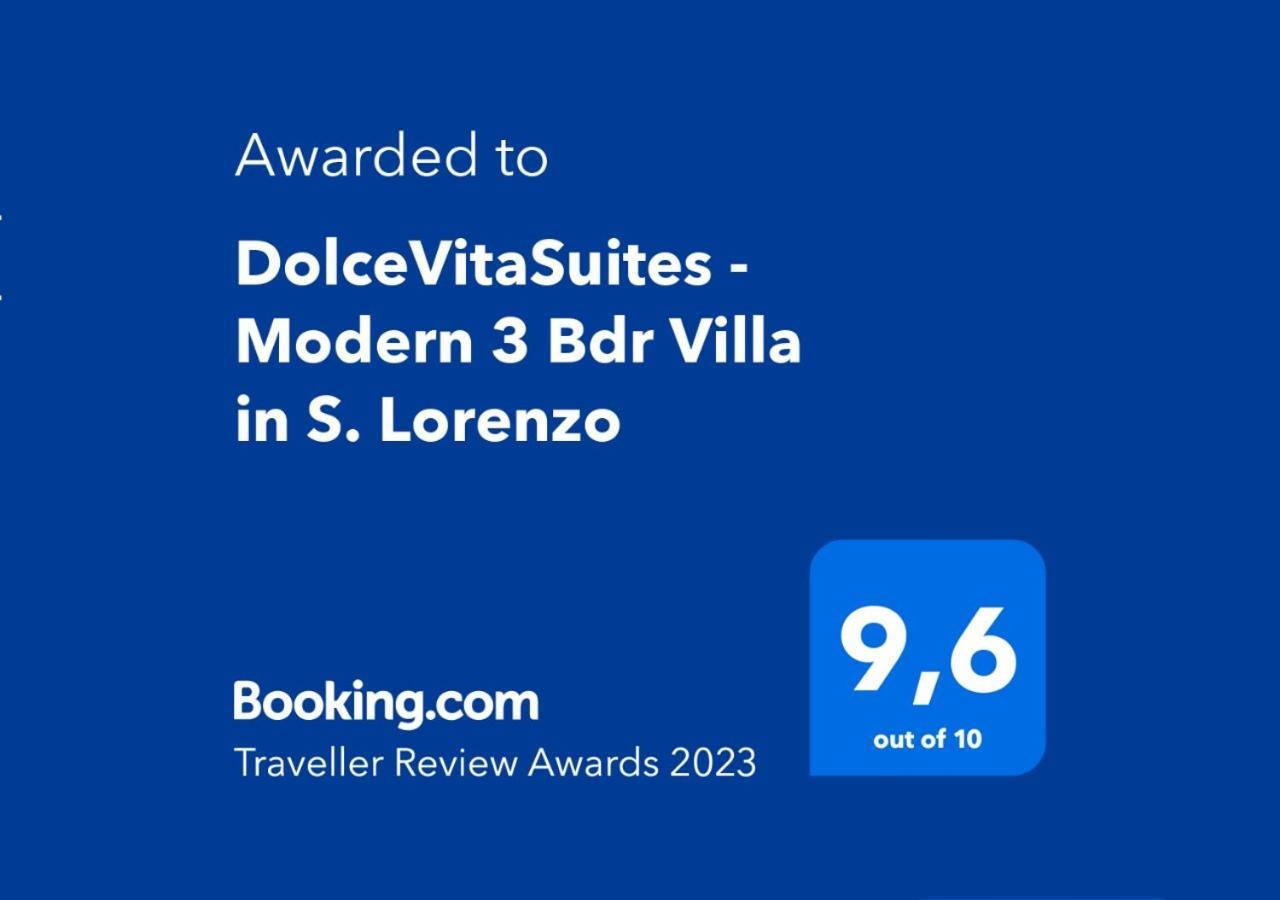 Dolcevitasuites - Modern 3 Bdr Villa In S. Lorenzo Reitani Екстериор снимка